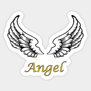 Angel Wings Sticker